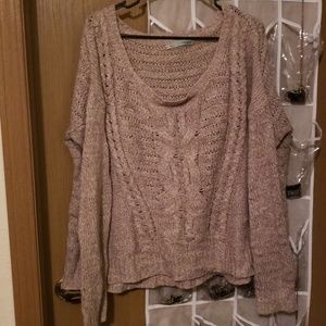 Knit sweater